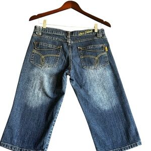 Old Skool Blue Denim Capri Women’s Jeans Sz 9/10